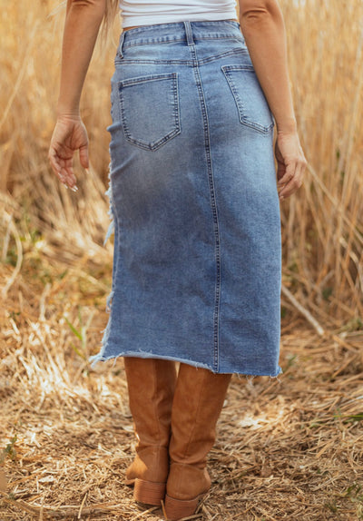 Jean skirt