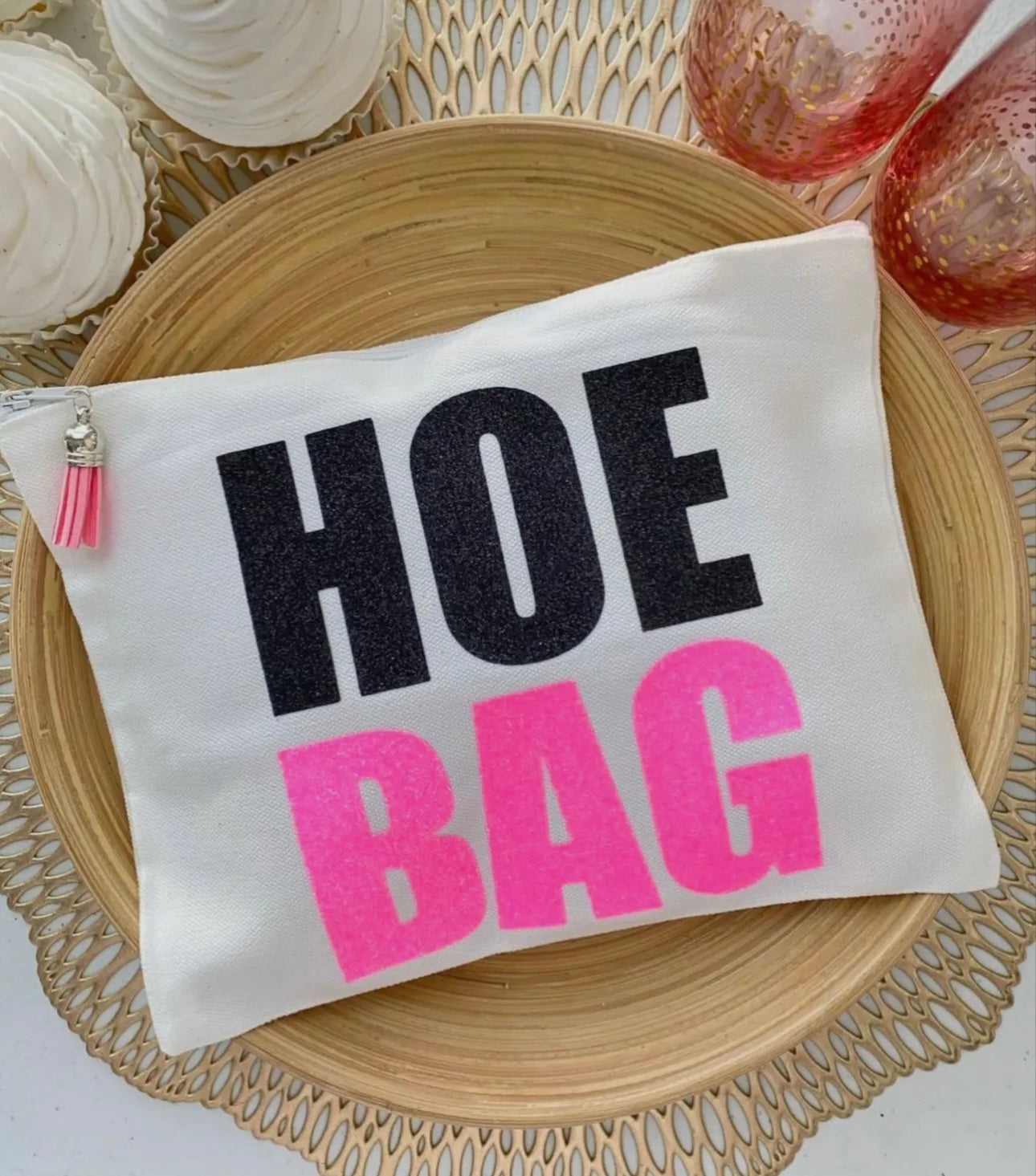 Hoe makeup bag