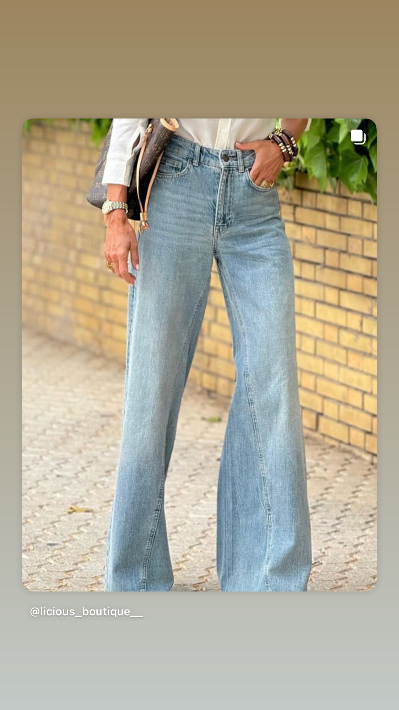 Big leg jeans