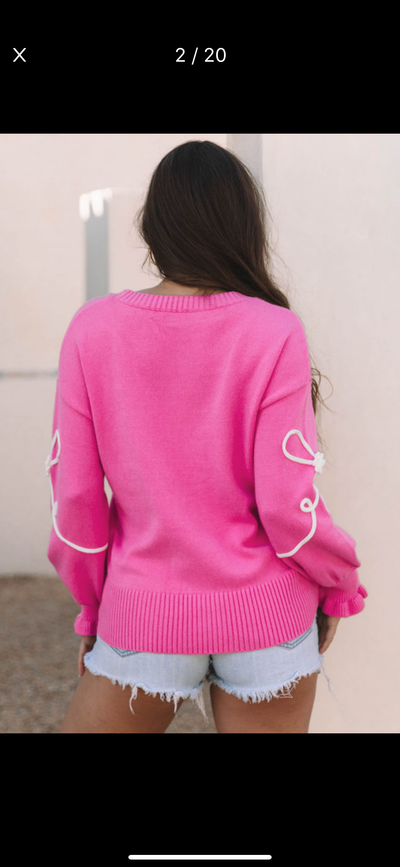 Pink bow 🎀 sweaters