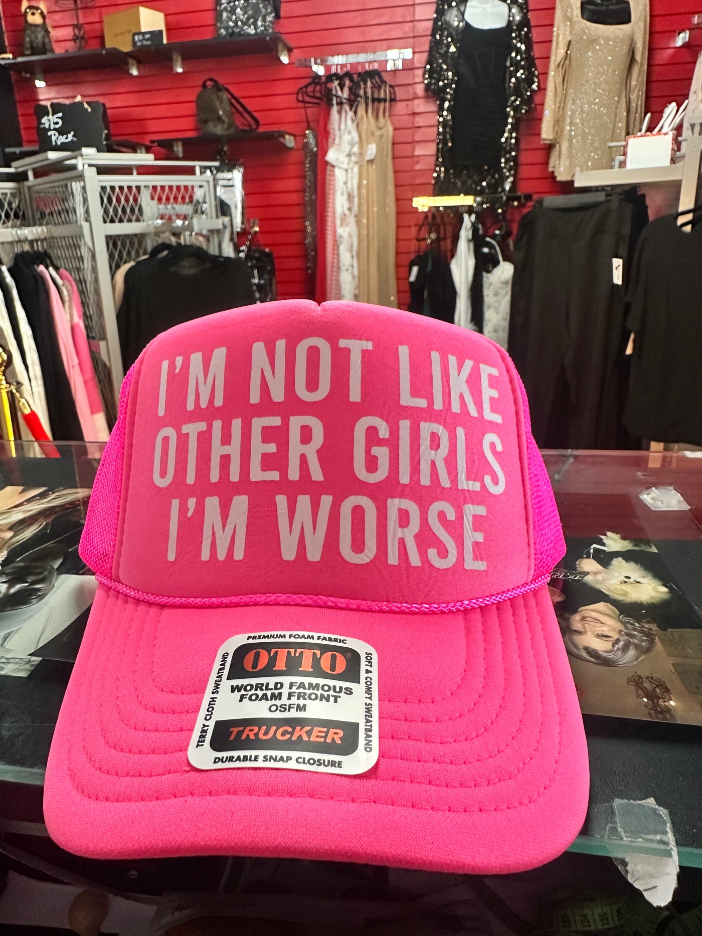I’m not like other girls hat
