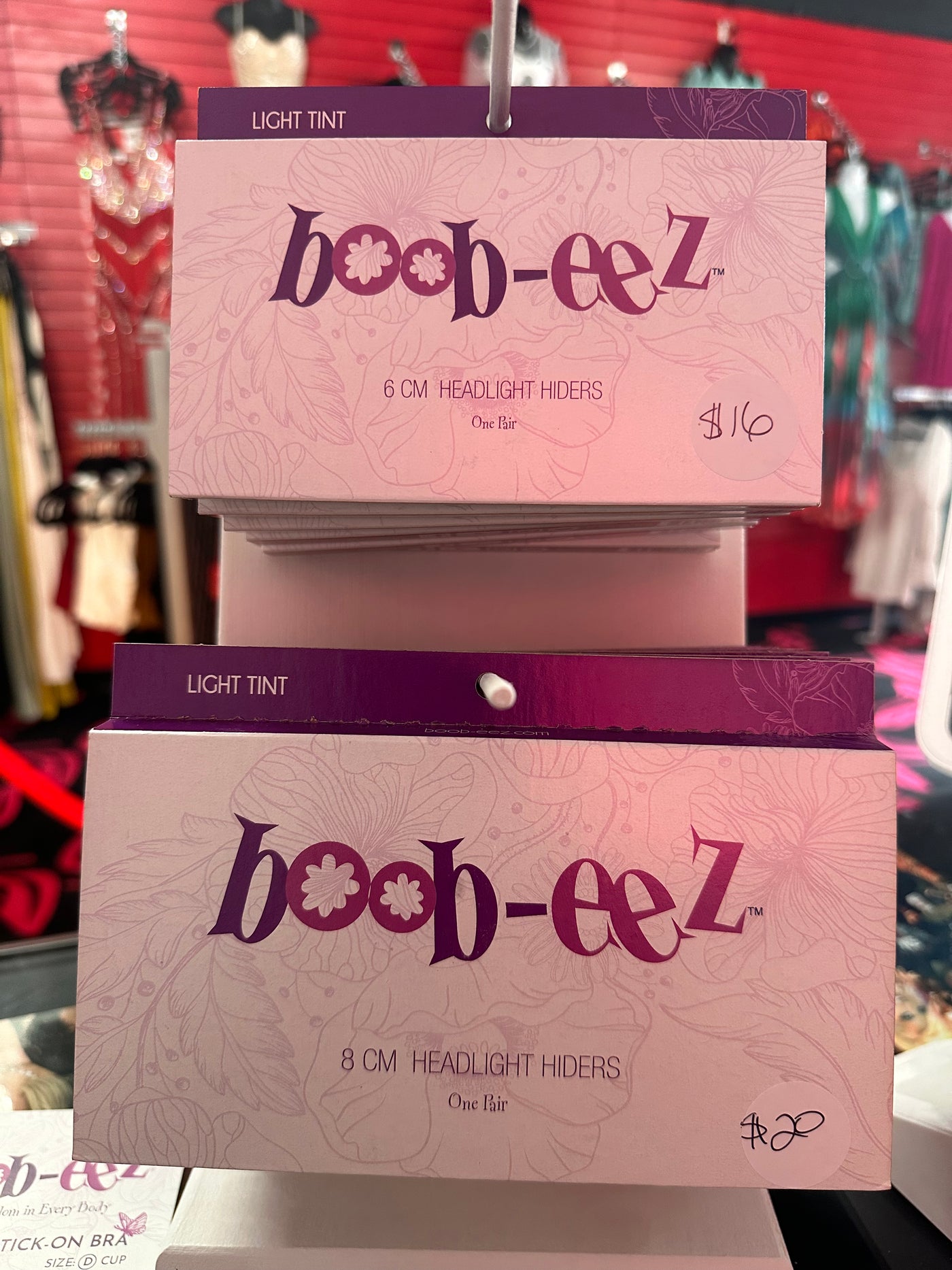 Boob-eez headlight hiders